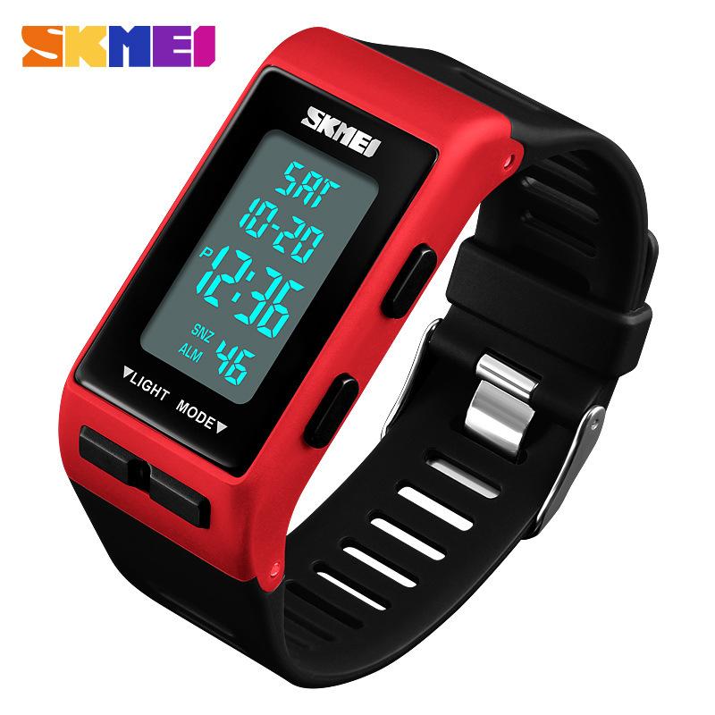 Sports electronic watch fashion waterproof countdown children's led watch