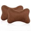 2pcs Car Neck Headrest Pillow Memory Foam Car Seat Neck Pillow Breathable Head And Neck Support For Sleep Pillow