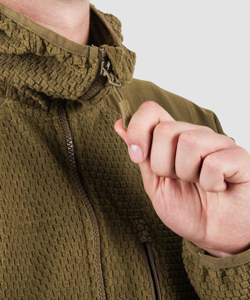 Helikontex Alpha [Hoodie] Fleece Jacket Olive Green