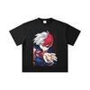 260 GSM Double Yarn 32 Count 100% Cotton My Hero Academia V18 Todoroki Print Unisex Heavy Cotton T Shirt