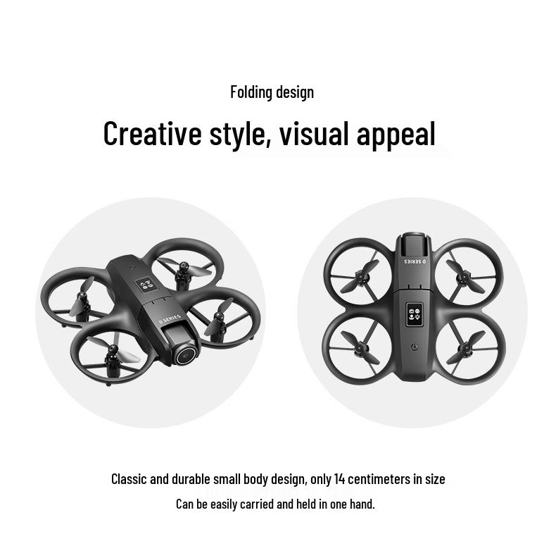 D16 Mini Dual Camera FPV Racing Drone with Obstacle Avoidance