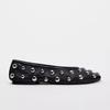2025 New Style Rivet Round Head Flat Shoes Designer Luxury Solid Color Ballet Flat Mary Jane Slip On Soft Soled Women Flat Shoes