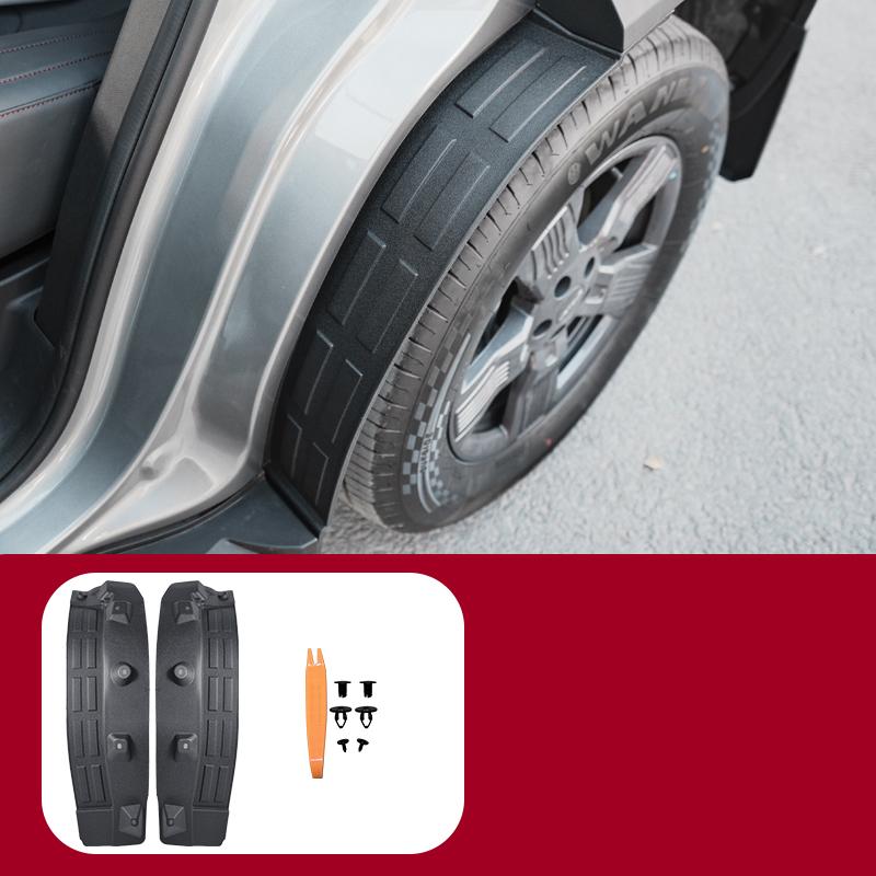 For Chery Jetour T2 2024 2023 Car Mudguards Plastic Fender Cover Rear Wheel Linining Mud Flaps Guard Cover Auto Accessories