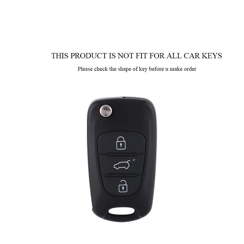 TPU Car Key Case Cover For KIA Rio 3 Soul Optima Ceed K2 Cerato Sportage For Hyundai Elantra Accent I20 Ix35 Key Chain