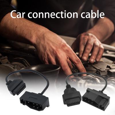 7pinový konektorový adaptér OBD1 na OBD2 diagnostický skenerový kabelový adaptér pro Ford