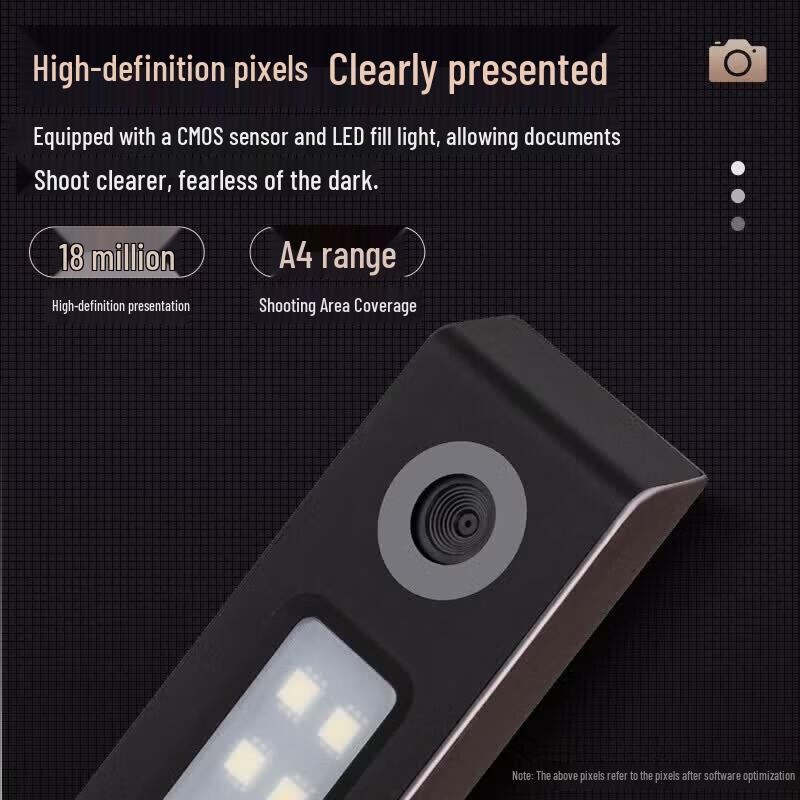 NTEUMM 18MP A4 High-Speed Document Scanner & Visualizer CN plug (adapter included)