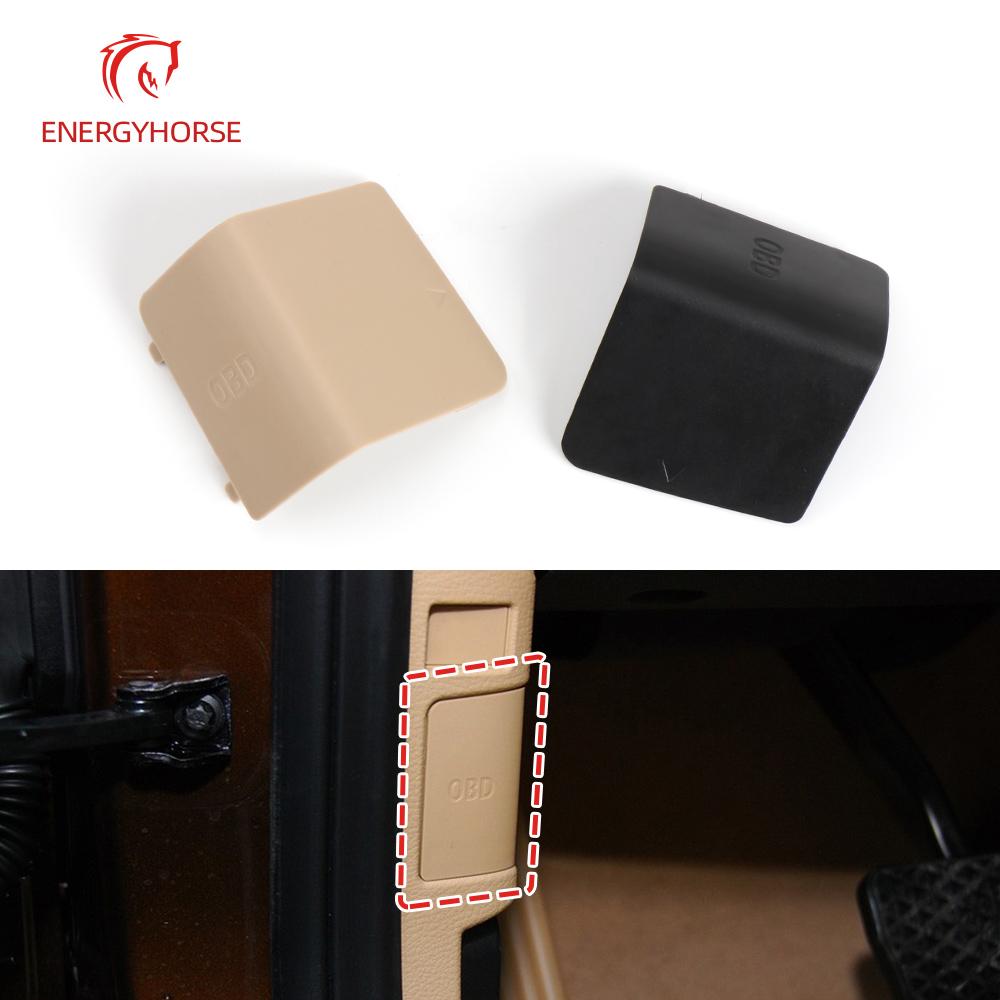 LHD Car Interior For BMW 1 Series E81 E82 E84 E87 E88 Kick Panel Cap Left OBD Plug Cover Trim 51437144966