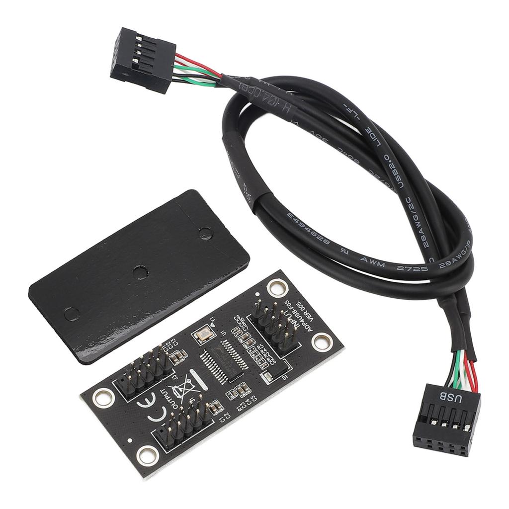 1 auf 2 Erweiterungs-Hub Splitter Adapter Hochgeschwindigkeitsübertragung 9 Pin auf Doppel 9 Pin Motherboard USB 2.0 Adapter