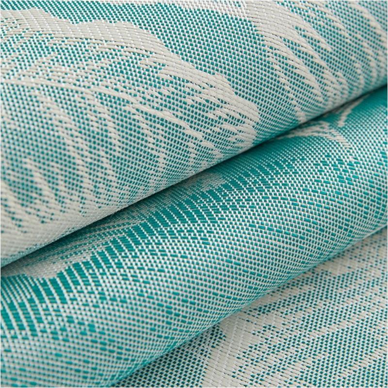 Summer Ice Silk Sofa Cushion Leaf Pattern Four Seasons Universal Sofa Towel Cushion for Living Room Dust and Non Slip Sofa Pad
