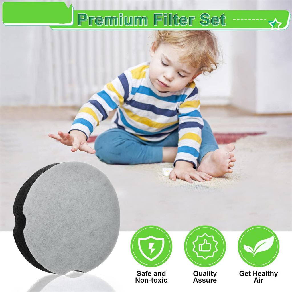 6 Pack Filter Replacement Powerforce Compact Lightweight Upright 2112 1520 2690 Cleanview- 3437 3508 Vacuum Cleaner