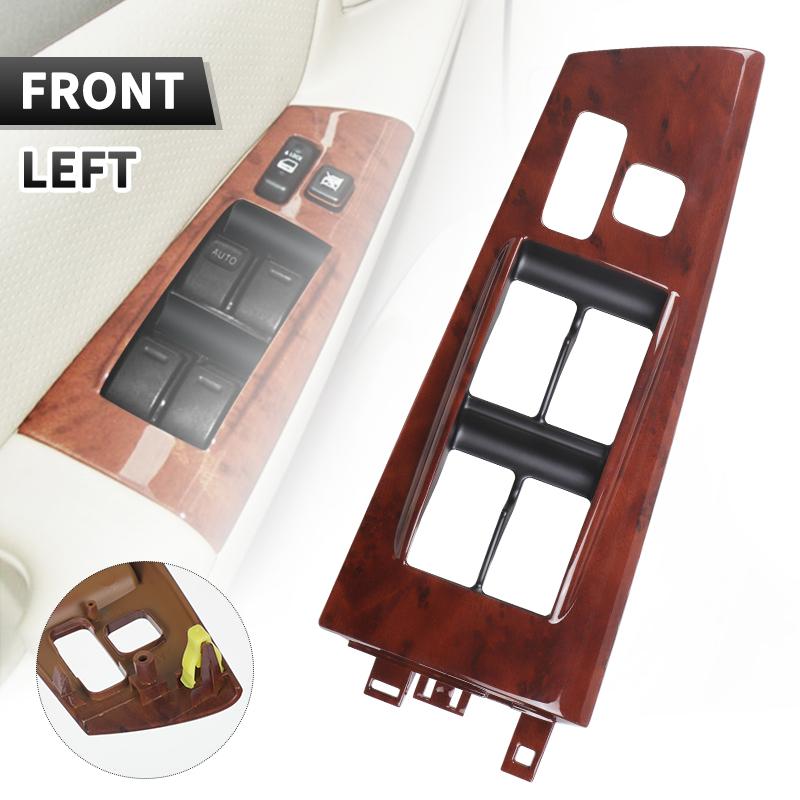 

Car Door Window Lift Power Switch Trim Bezel Panel For Toyota Corolla 2003 2004 2005 2006 2007 2008 74232-12380 74231-02350 1pc Front Left