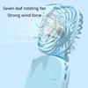 Handheld Fan Foldable Fan Rechargeable Small Pocket Fan with 3 Speed USB Fan for Office Outdoor Indoor Pocket Fan
