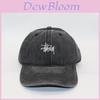 Cotton Baseball Cap With Embroidered Letters For Spring Summer Sun Protection
