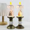 Musical Christmas Crystal Candle Light Decoration for Kids' Birthday & Holiday Gifts