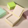 Creative Flip Cover Book Shaped Jewelry Box Earrings Ring Necklace Storage Case with Sponge Women Portable Travel Jewelry Holder