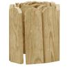 Garden Edging Set 3 pcs 120 cm Pressure Treated Pine Wood