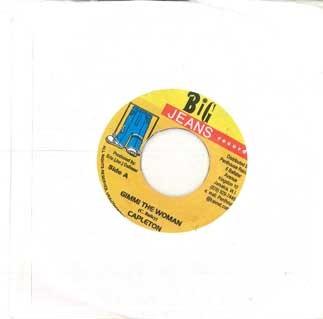 

7inch Record CAPLETON - Gimmi The Woman NONE BIG JEANS Jamaica Reggae, Ska & Dub Used