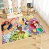 Cute cartoon rug with princess anime pattern, non-slip, machine washable, suitable for living room, bedroom, and home use.-22