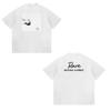 Selena Gomez Portrait Print Short Sleeves Cotton TShirt Black White Graphic Print Vintage Y2K Harajuku Streetwear Tee Tops