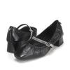 Barbara Leather Jewelry Mary Jane Pumps Bbg135bk