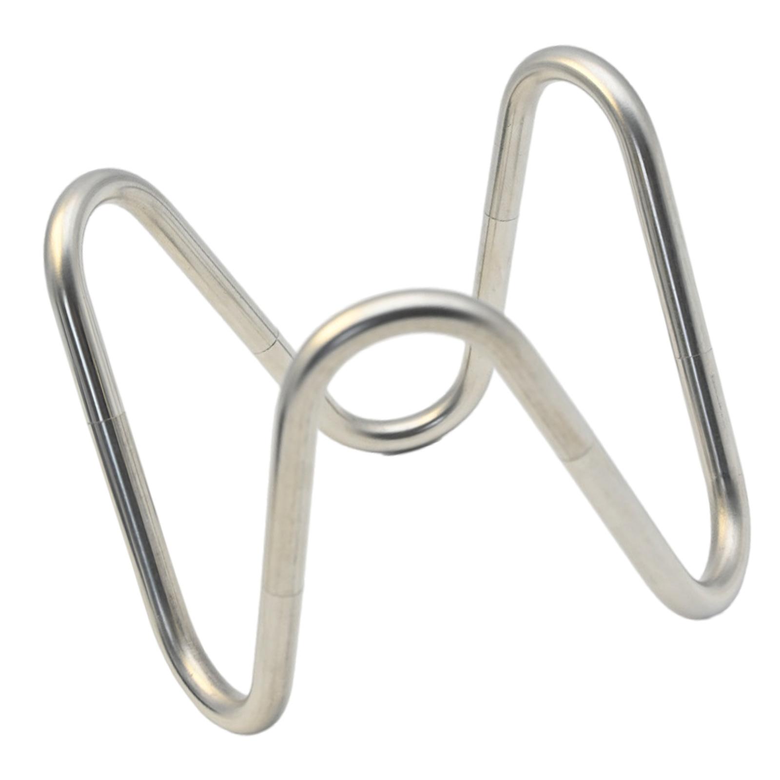 

Кронштейн для спиртовой горелки для кемпинга на открытом воздухе Подставка для нагревателя из нержавеющей стали Съемный кронштейн Аксессуары для кемпинга