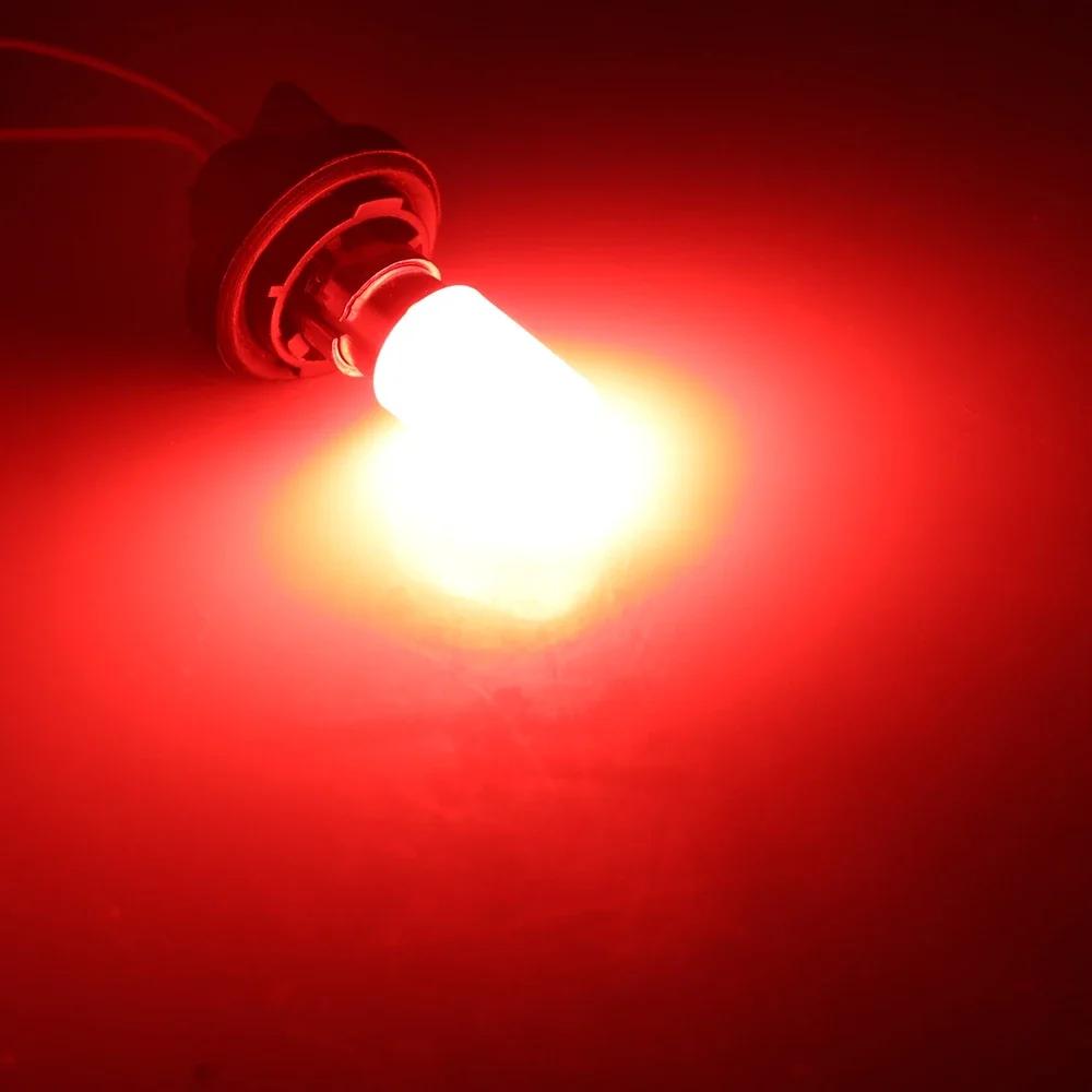 

2pcs P21W Led 1156 BA15S 1157 BAY15D P21 5W R5W R10W Car Turn Signal Lights Reverse Lamp 12V White Red Yellow 18SMD 3030 Bulb 1156 ba15s P21W червоний