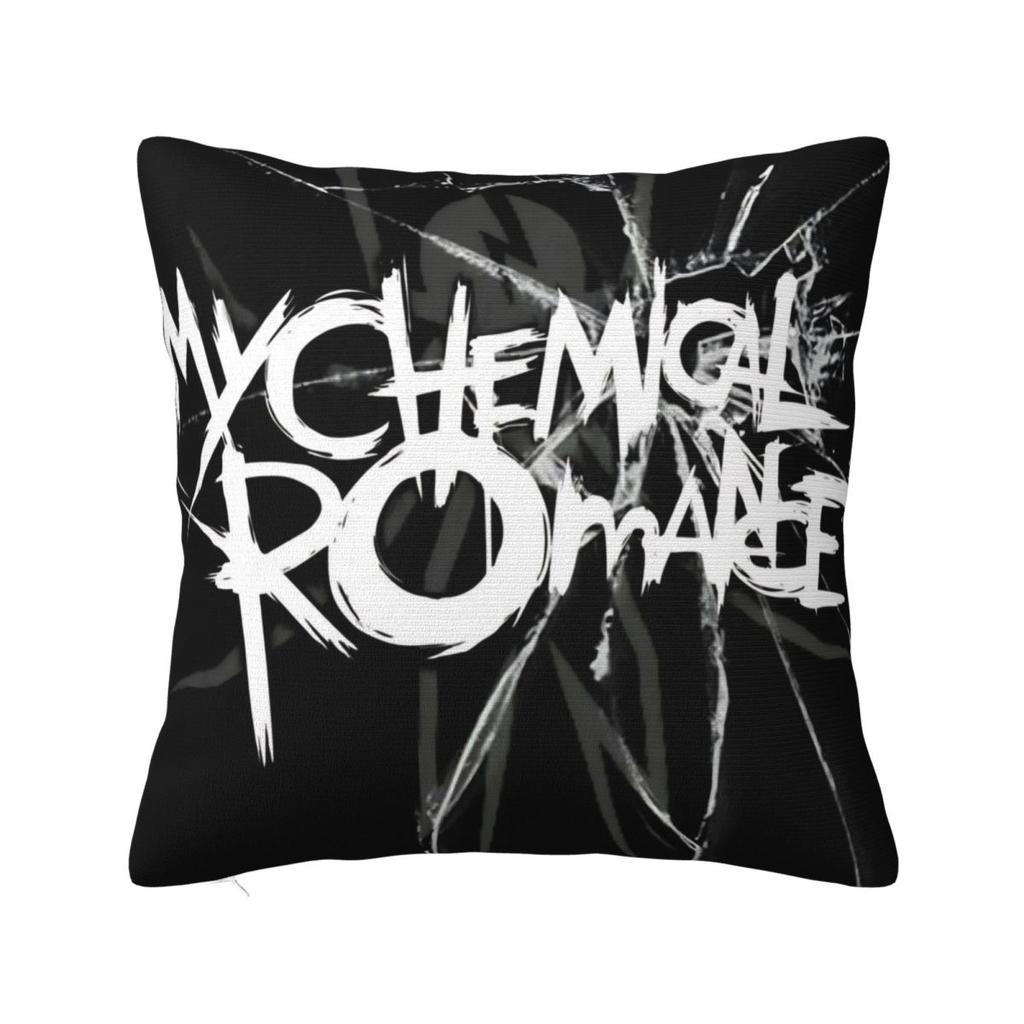 Pillow Cover My Chemical Romance MCR Music Band Design Cushion Cover Pillow Case For Office Car Home Decorative Pillowcases