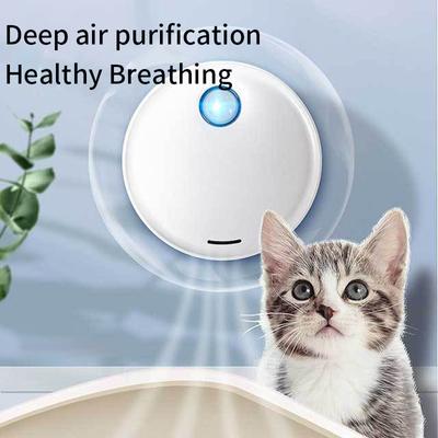 4000mAh Smart Cat Odor Purifier For Cats Toilet Rechargeable Air Cleaner Automatic Dog Litter Box Deodorizer Pets Deodorization
