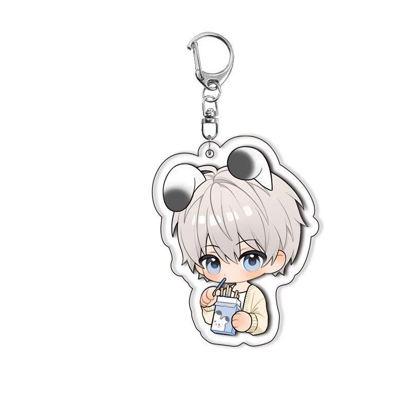 

Game Love and Deepspace Xavier Zayne Rafayel Ralayo Sylus Acrylic Keychain Cartoon Trendy Gift Cute Charm Keyrings Bag Tag