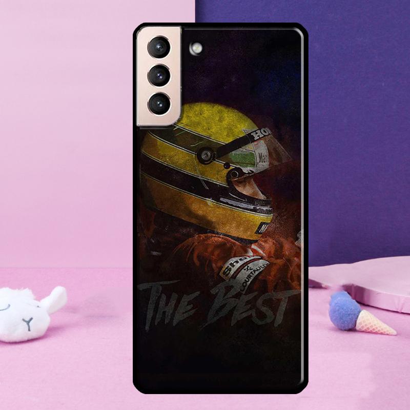 Ayrton Senna F1 Phone Case For Samsung Galaxy S25 S24 Ultra S9 S10 S20 S21 S22 Plus S23 FE S24 FE Cover