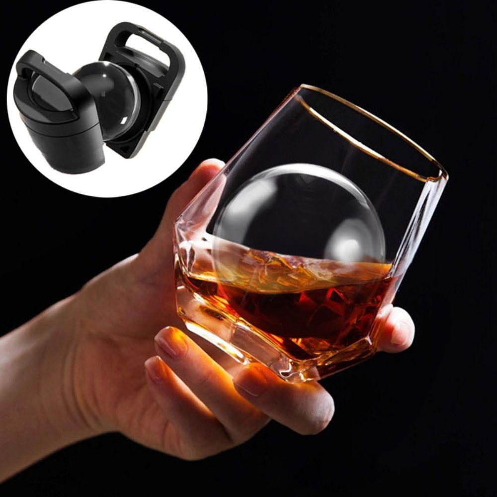 Food Grade Ice Ball Maker Large Size Ball Ice Tray Clear Whiskey Ice Ball Mold Summer