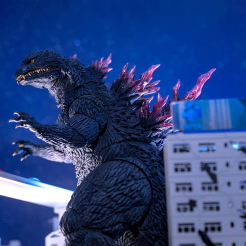 HiPlay Hiya Toys "Goji 2000 Millennium (1999)" Godzilla EBG0278 EXQUISITE BASIC Series Action Figure, Painted, Complete PVC