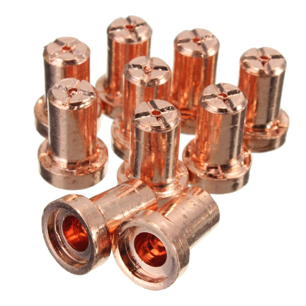 40pcs Ceramic Nozzles Air Plasma Cutter Kit PT-31 Torch Consumables For Plasma Cutting Machines