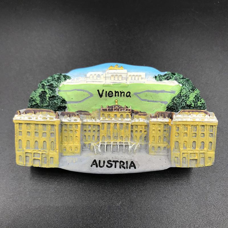 World tourism souvenir Austria  Malaysia Vatican Thailand New Zealand Singapore Russia Macao Morocco fridge magnet stickers gift