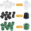51Pcs of Box R22 R410 Air Conditioning Valve Core Kit Car A/C Refrigeration Tire Valve Stem Cores Hose Gaskets Assortment Kits
