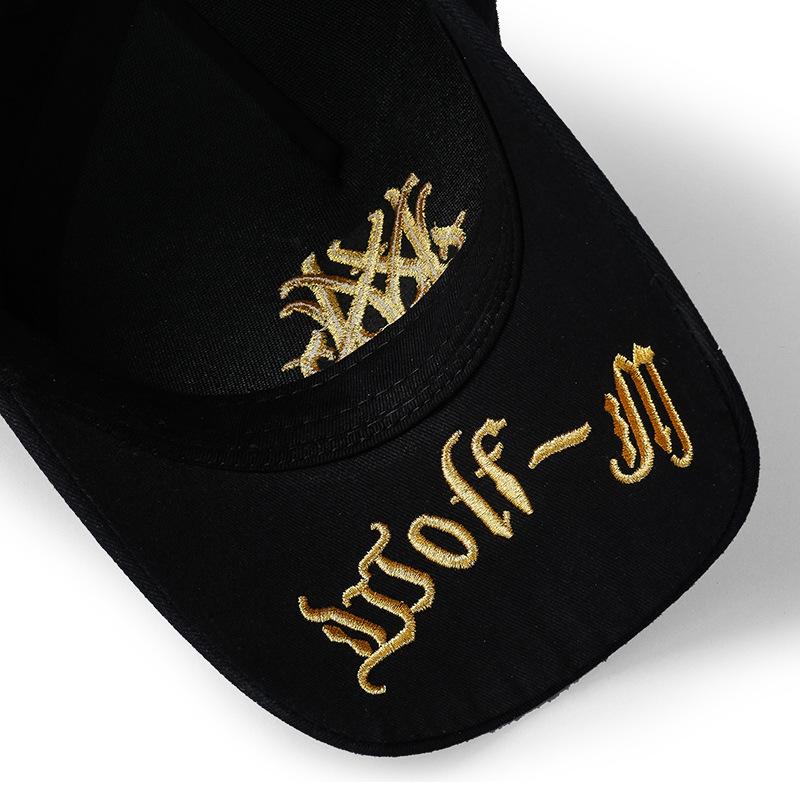 Herren Großer Kopf Koreanischer Stil Hoher Hut - Atmungsaktive Sommerkappe für Runde Gesichter, Frühling/Herbst Baseball- & Schiebermütze