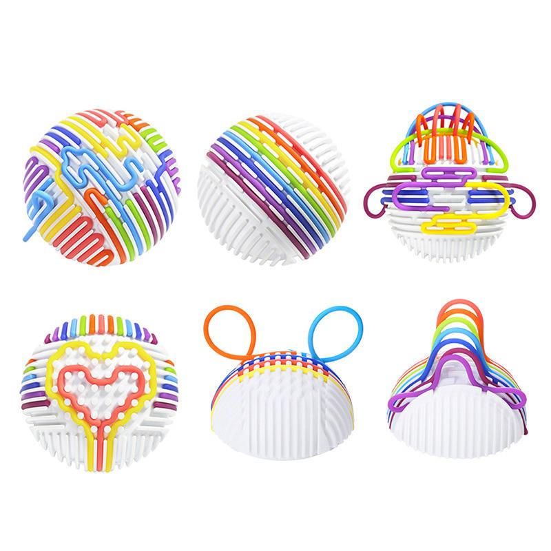 Barevné poznávání Senzorická aktivní míč Montessori hračka Relaxační stres Barevná silikonová tyč Motorické dovednosti Cestovní hračka Dárek Dítě Chlapec