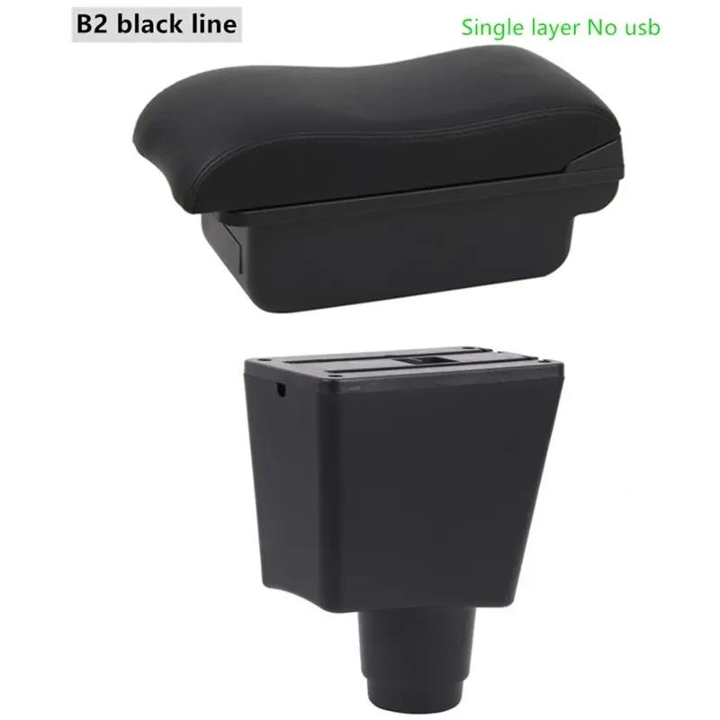 For Renault Logan 2 Armrest Box for Dacia Logan 2 dokker Renault Sandero 2 Car Storage Box supplies interior details USB