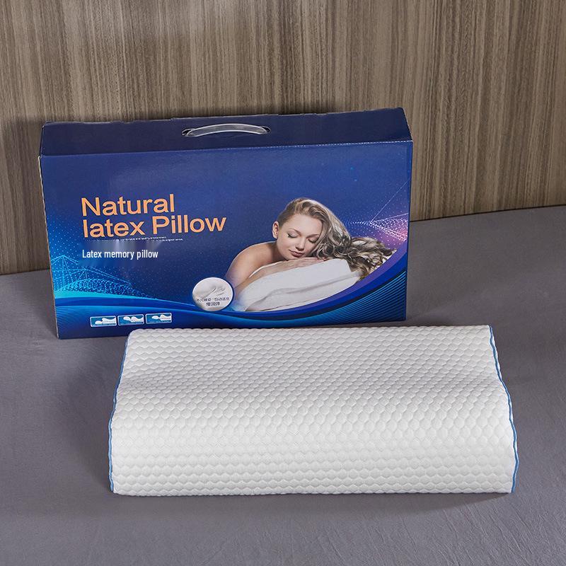 Space Memory Wave Pillow - Diamond Grid Neck Protection, Slow Rebound, Ideal for Gifts
