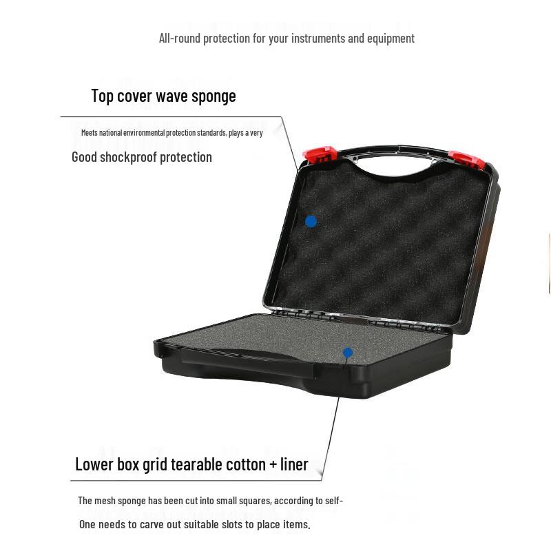 OEING Portable Hard Case for Electronic Instruments and Tools