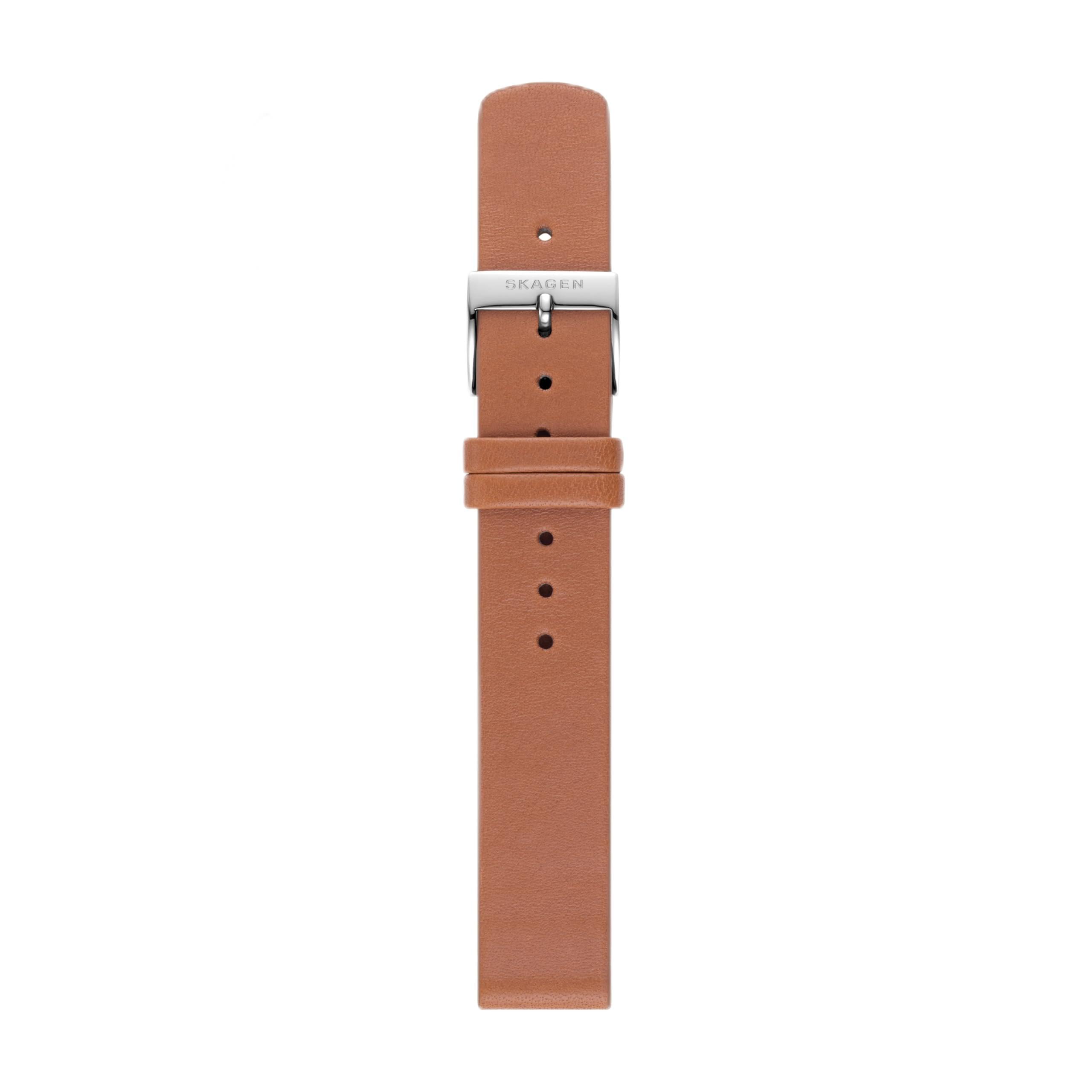 

Skagen Women s 16mm Medium Brown Leather Band, SKB2110