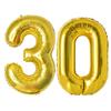 2pcs 40 Inch Number Figure Foil Balloon16 18 20 21 25 30 35 40 Years Adult Old Birthday Party Anniversary Decoration Air Balloon