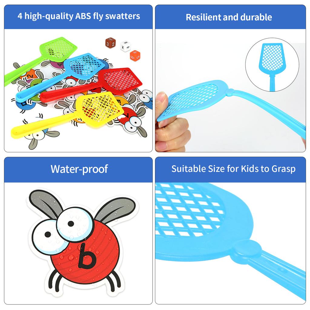 Basic Math Tabletop Toys for 3+, with Operation Dice for Addition, Subtraction, Multiplication, Division. Ideal for Kindergarten