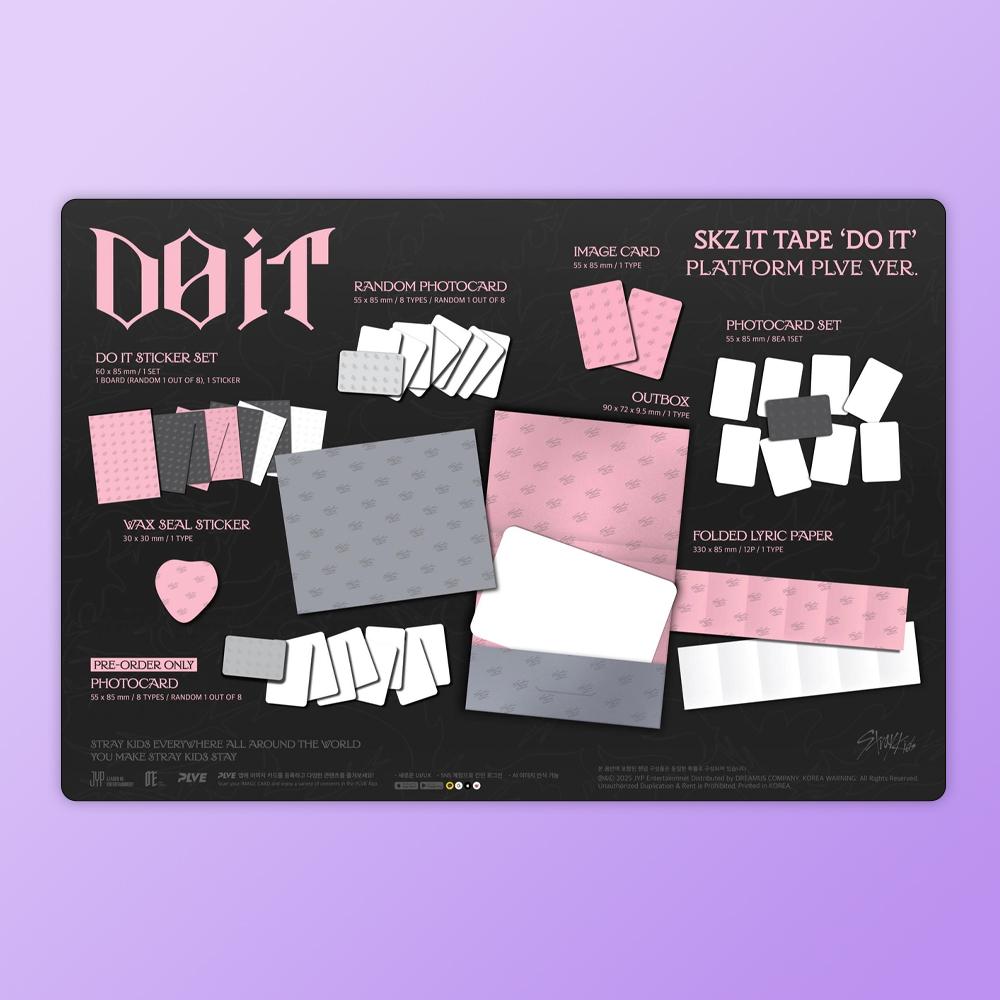 (PRE-ORDER POB) Stray Kids - SKZ IT TAPE DO IT (PLATFORM PLVE Ver.)