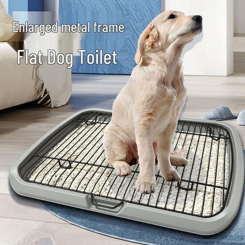 Anti-Step Dog Litter Box for All Breeds - Fixed Point Pet Urinal & Easy Clean