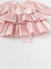 Spring & Autumn Newborn Tutu Bodysuit: Baby Girl Full Moon 100-Day Celebration Dress with Diaper Cover.