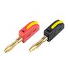 No Solder Quick Connection Banana Plug Suitable for High Power Devices with 32A Current Capacity and Gold Plated Contact