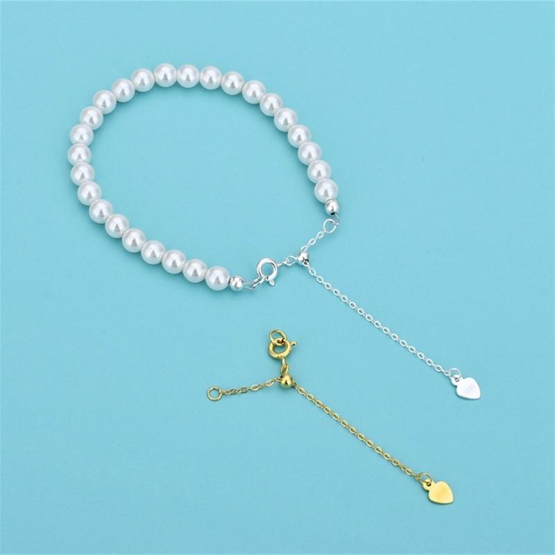 Multipurpose Adjustable Length Chain Lobster Clasp Extension Chain Charm Pendant for Comfort Fits Jewelry Accessory