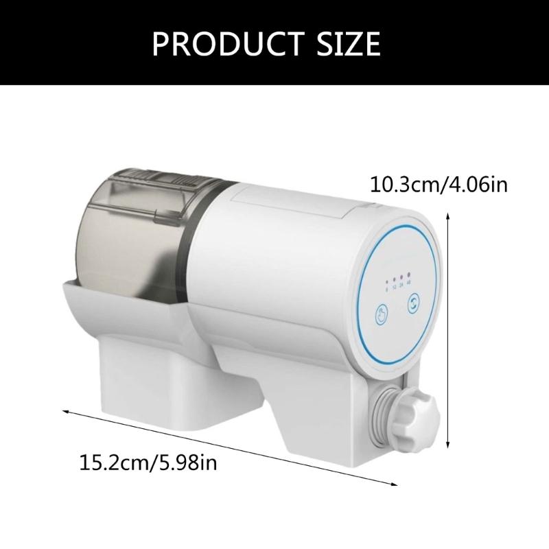 Reliability Automatic Fish Feeders Convenient Fish Care Accessory Fish Care for Busy Owners Fish Care