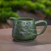 Yixing Carved Green Clay Fair Cup Purple Clay Tea Divider Chinese Style Large Capacity Fair Cup Household Tea Cup Kung Fu Teaset